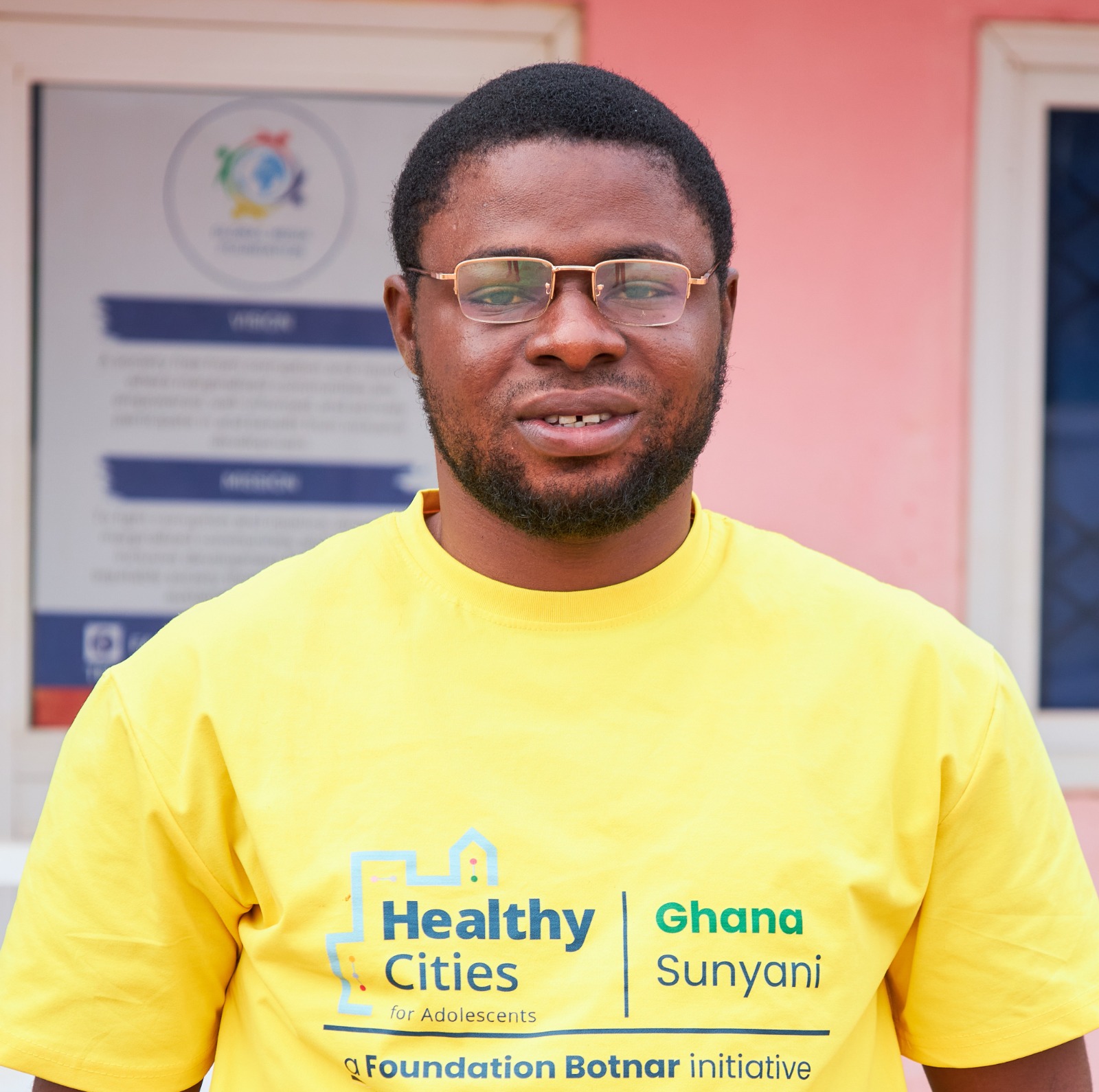 A moment from GLOMEF Ghana's Healthy Cities for Adolescents programme