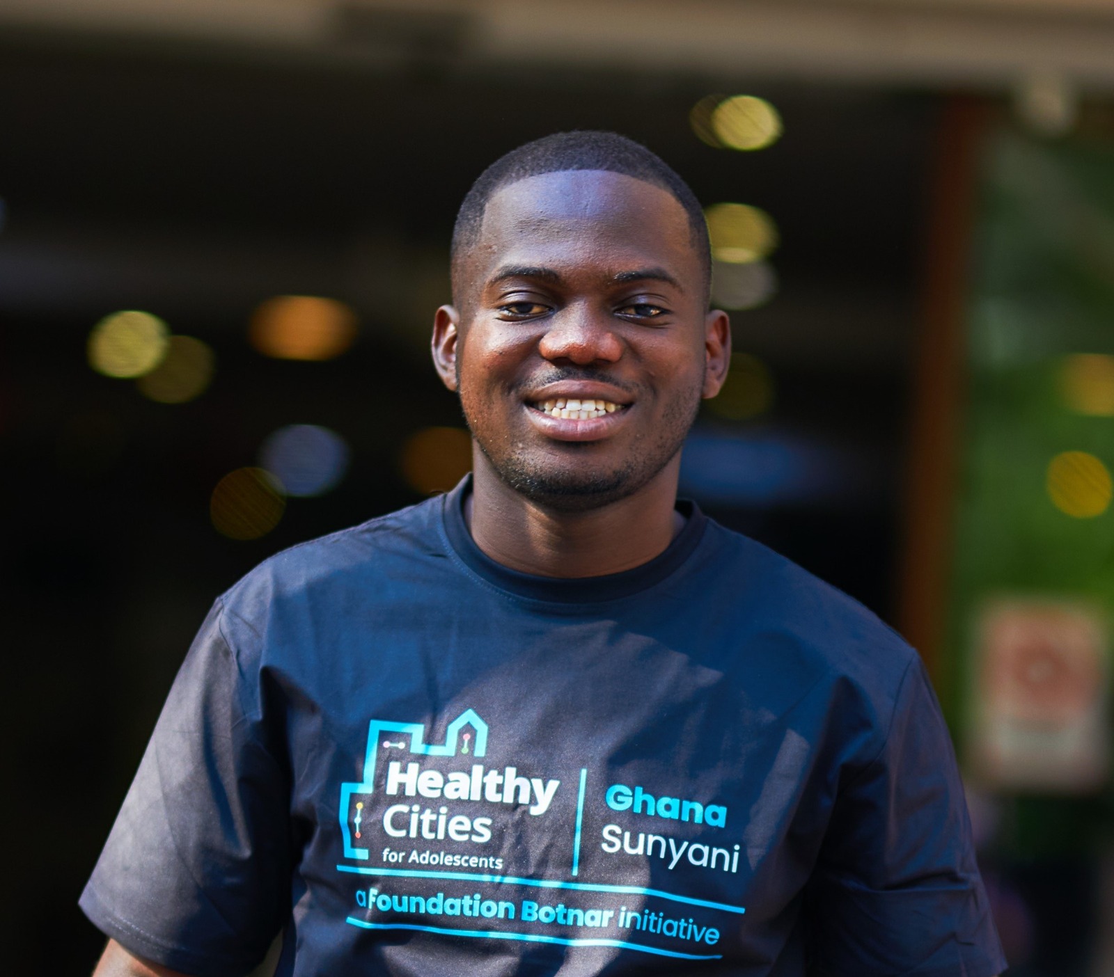 A moment from GLOMEF Ghana's Healthy Cities for Adolescents programme