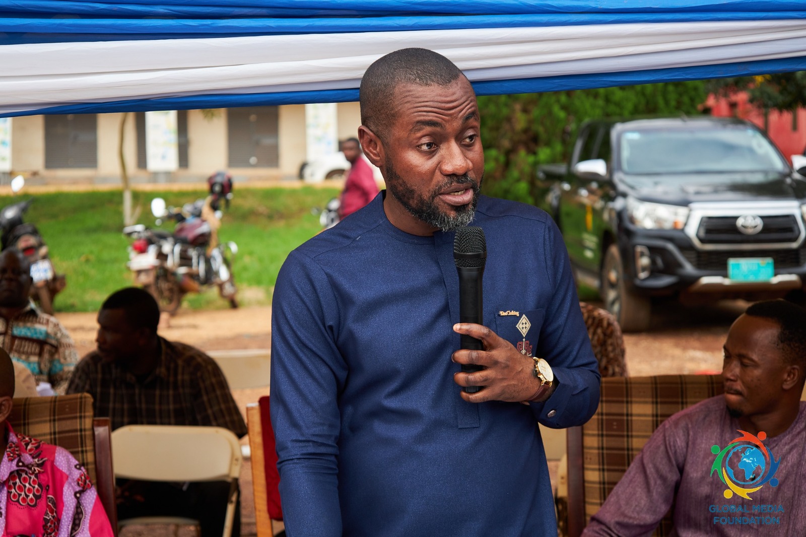 A moment from GLOMEF Ghana's Healthy Cities for Adolescents programme