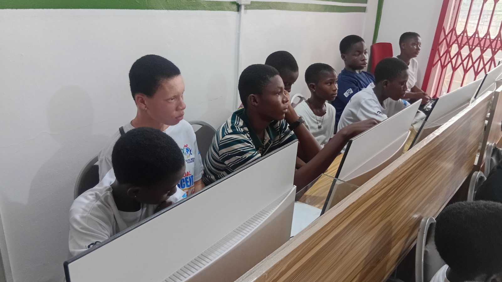 A moment from GLOMEF Ghana's Healthy Cities for Adolescents programme
