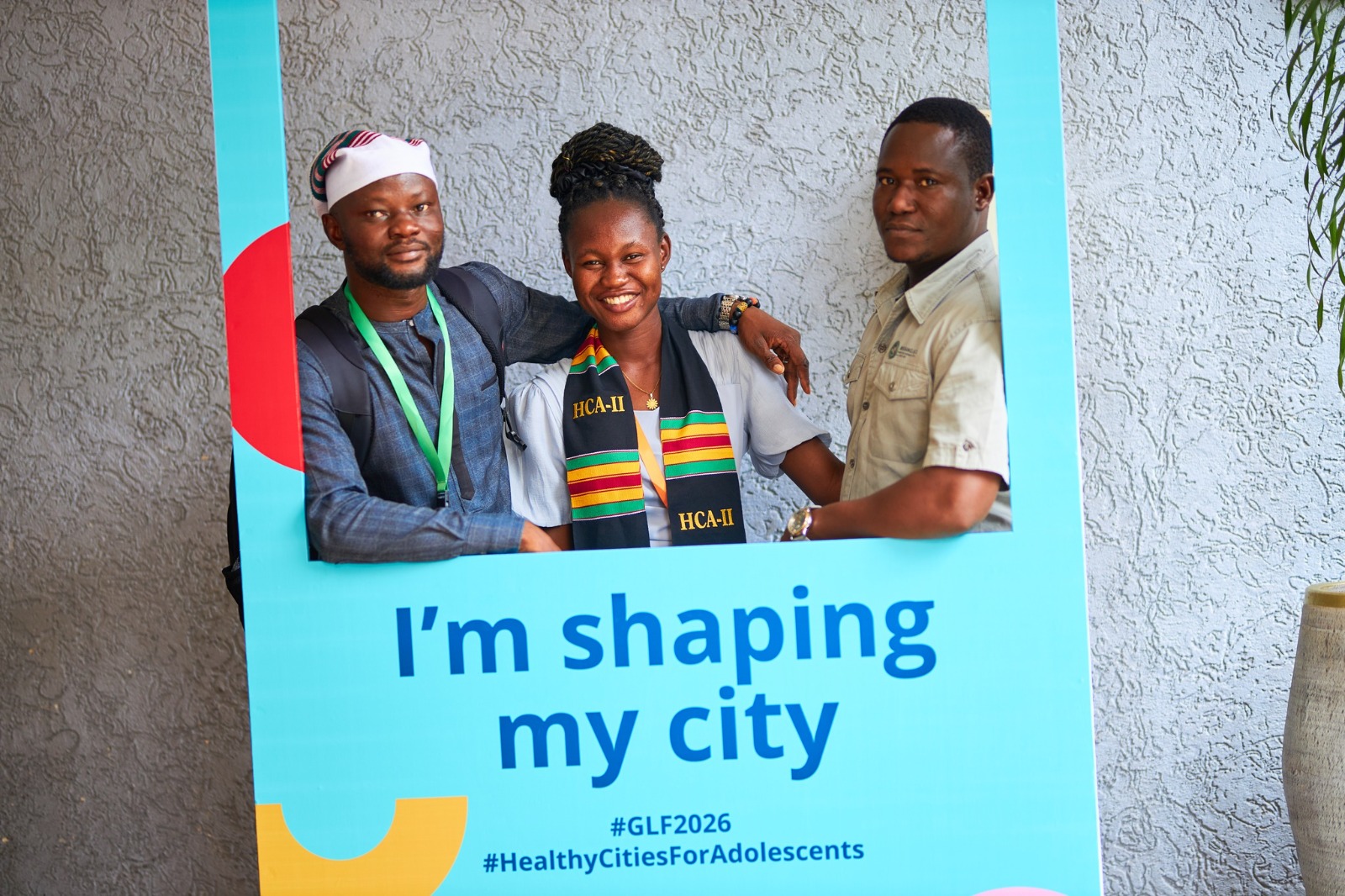 A moment from GLOMEF Ghana's Healthy Cities for Adolescents programme