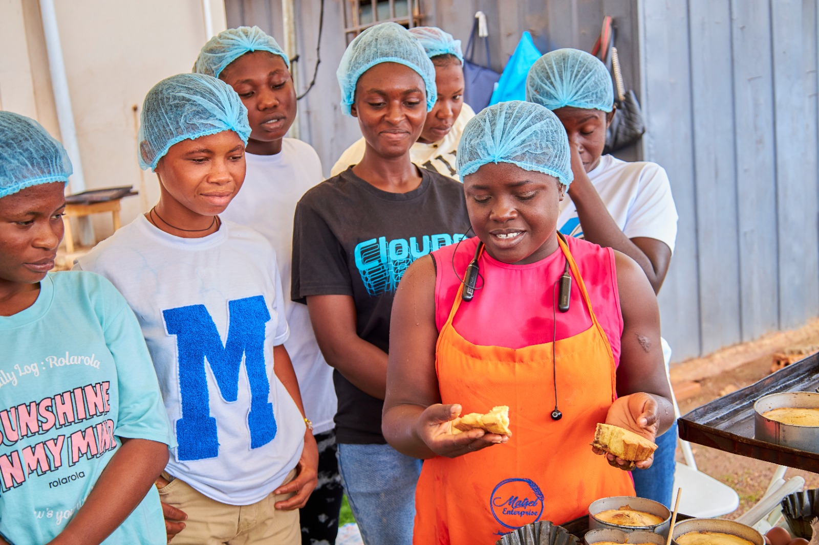 A moment from GLOMEF Ghana's Healthy Cities for Adolescents programme
