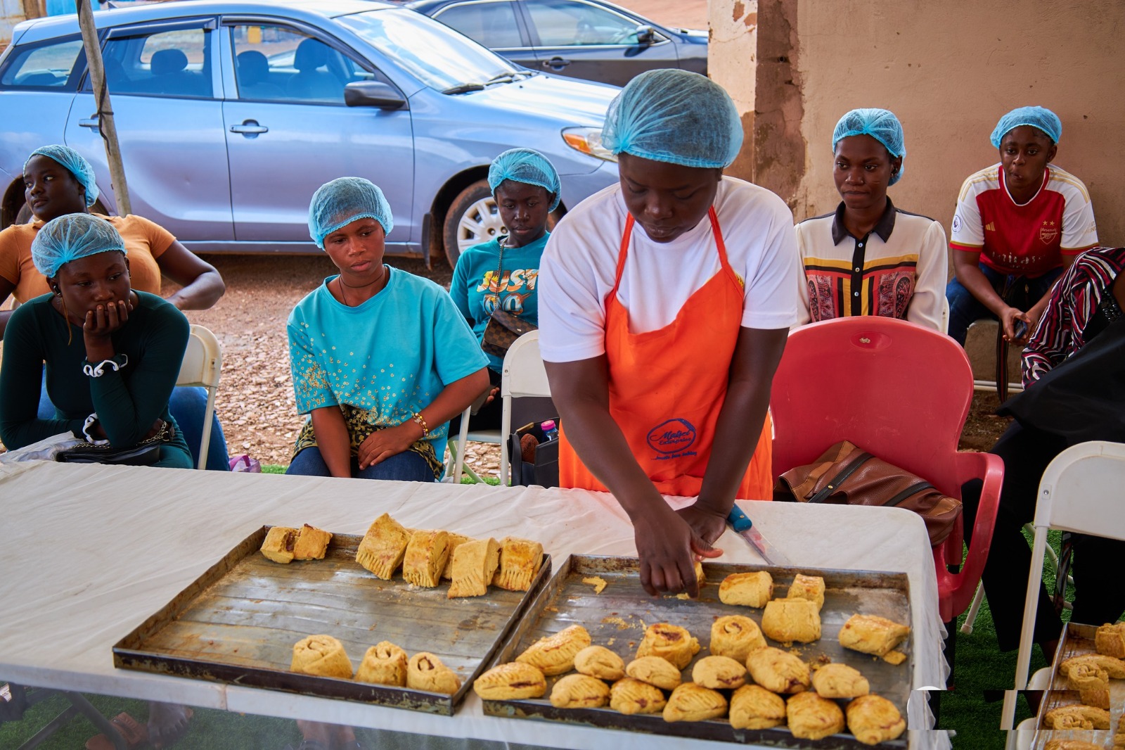A moment from GLOMEF Ghana's Healthy Cities for Adolescents programme