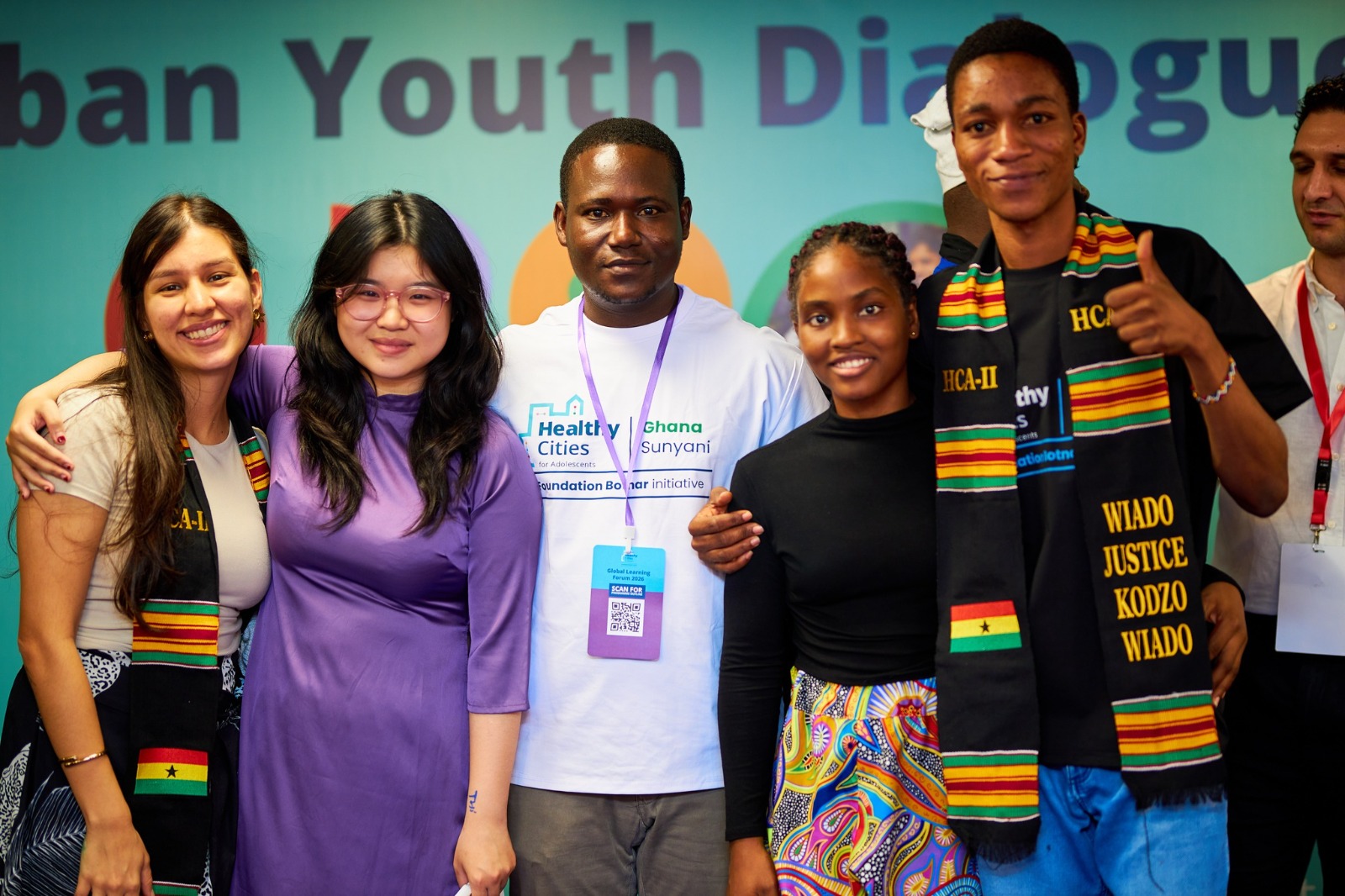 A moment from GLOMEF Ghana's Healthy Cities for Adolescents programme