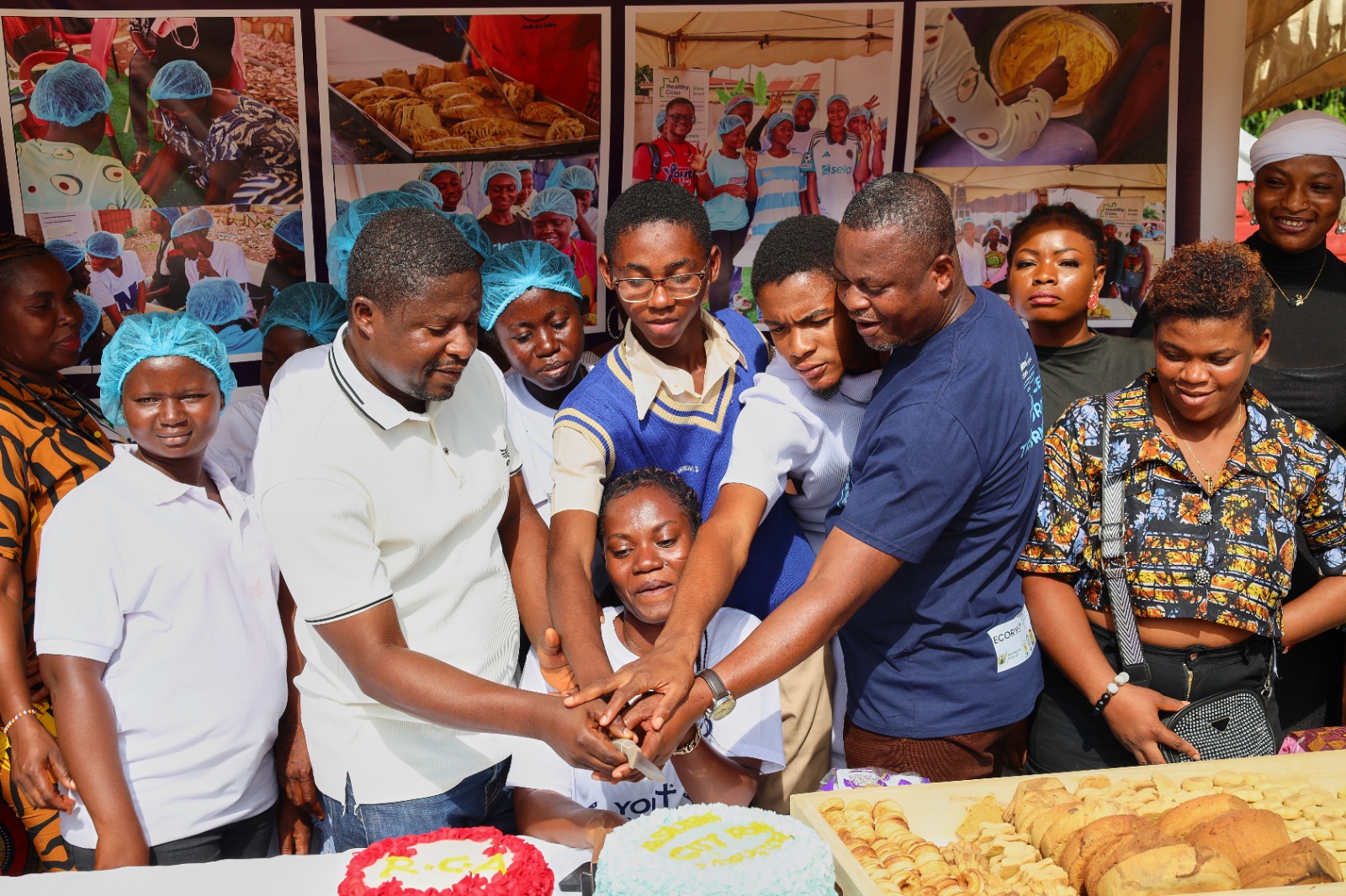 A moment from a GLOMEF Ghana partnership or exchange visit