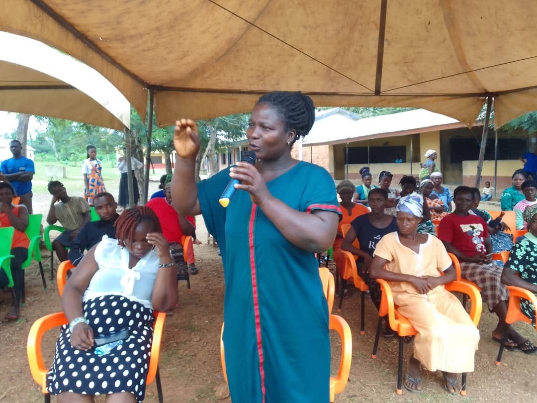 A moment from a GLOMEF Ghana partnership or exchange visit