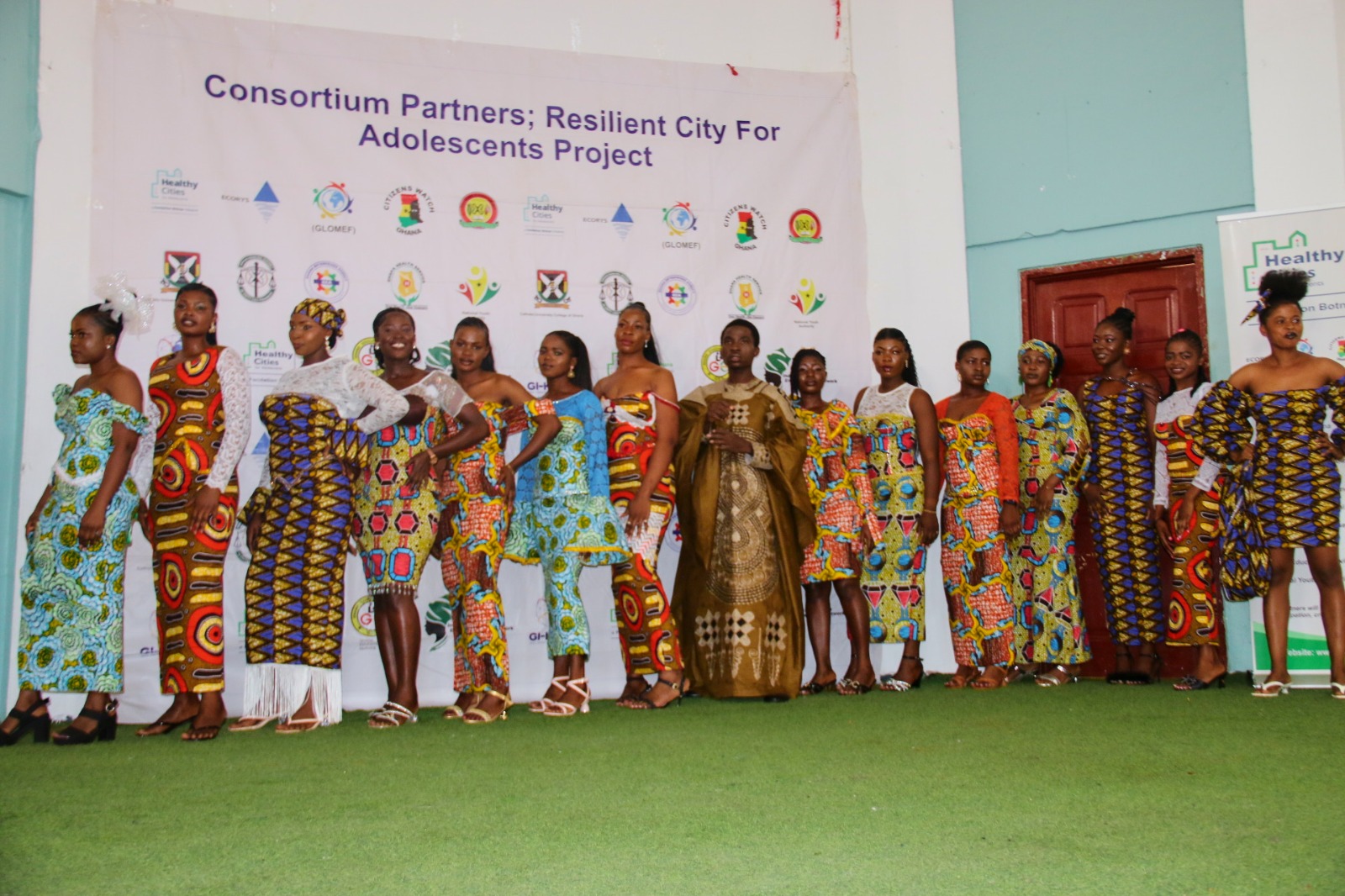 A moment from a GLOMEF Ghana partnership or exchange visit