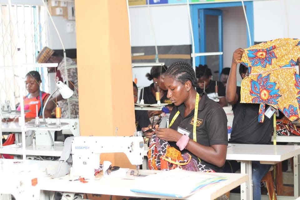 A moment from a GLOMEF Ghana partnership or exchange visit