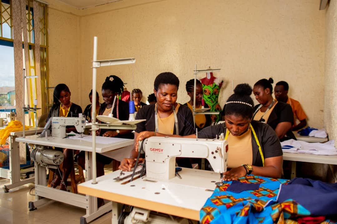 A moment from a GLOMEF Ghana partnership or exchange visit