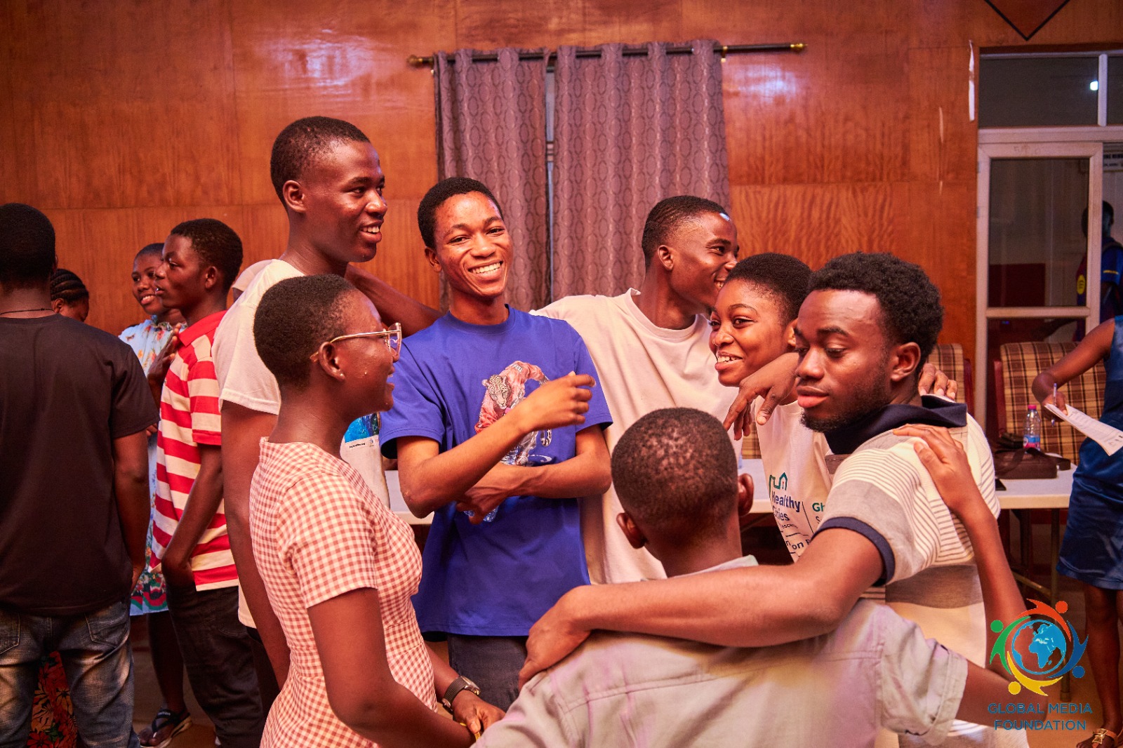 A moment from a GLOMEF Ghana partnership or exchange visit