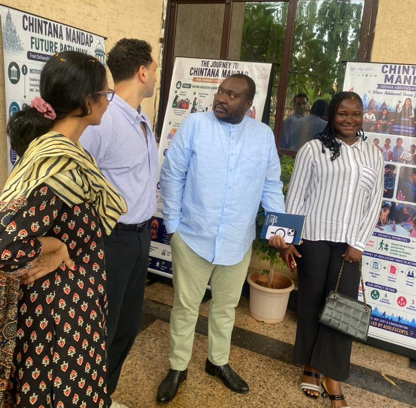 A moment from a GLOMEF Ghana partnership or exchange visit