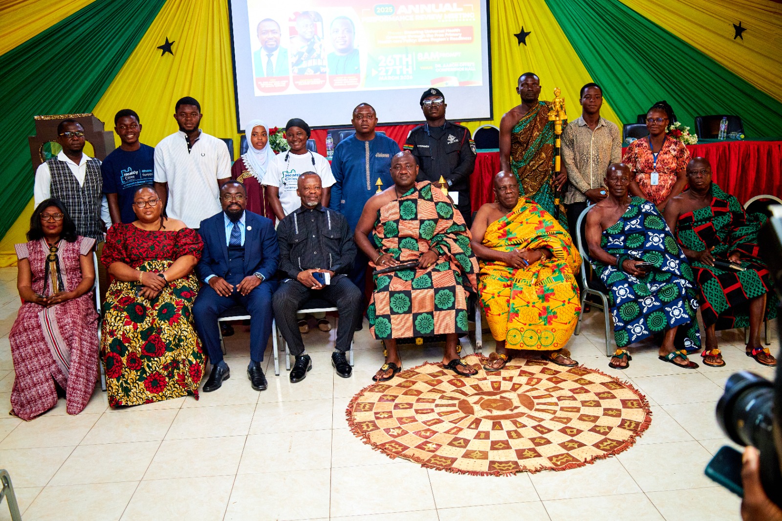 Meeting with traditional authorities