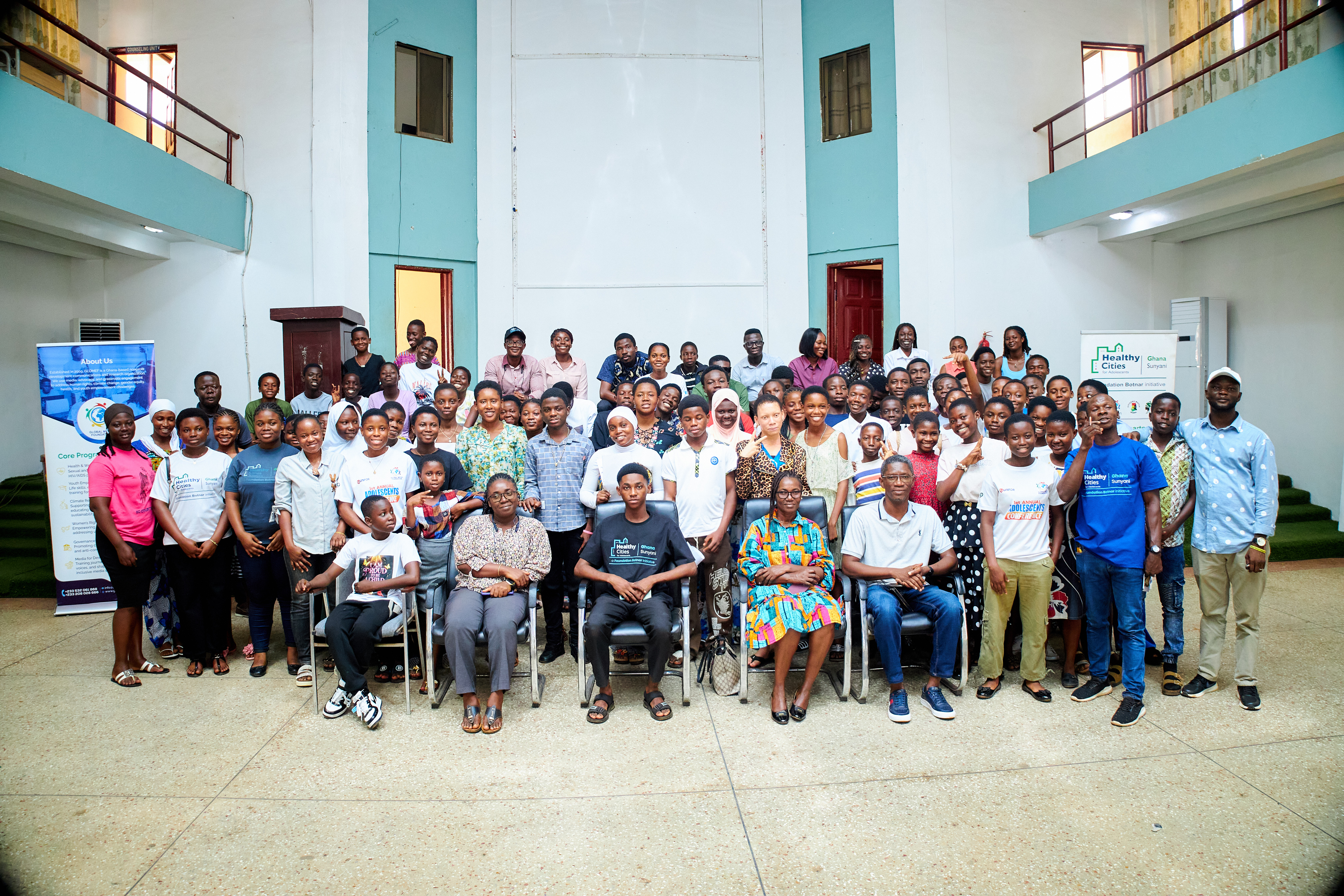 INVESTING IN YOUNG VOICES, BUILDING RESILIENT CITIES: SUNYANI’S ADOLESCENTS SHAPE THEIR MANIFESTO