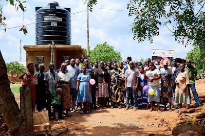 GLOMEF, Tim Africa Aid Commission Mechanised Boreholes to Combat NTDs in Tain District