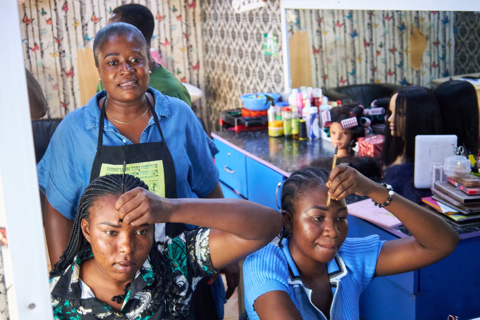 Hairdressing skills training